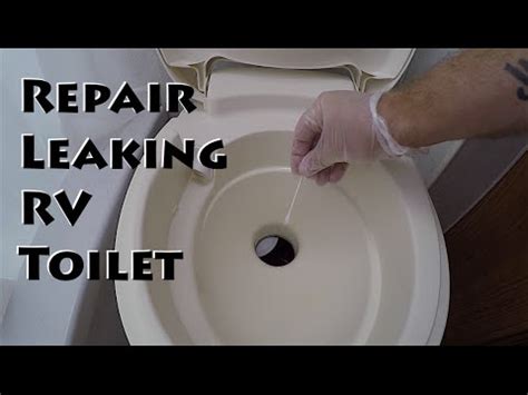 camper toilet leaking at base|RV Toilet Leaking (Common Problems and How to Fix。